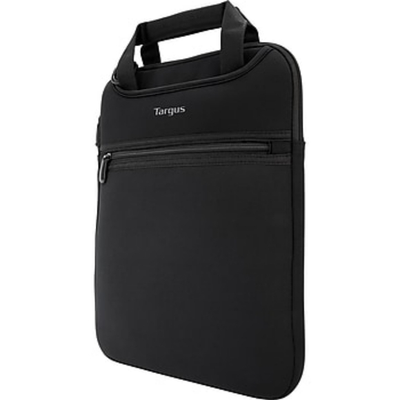 NWT Targus Slipcase Laptop Sleeve, Black Polyester (TSS912) - Picture 3 of 7